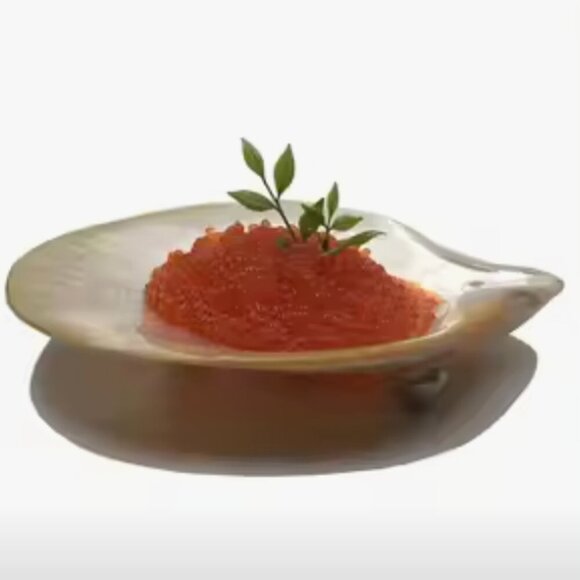 Shell Appetizer Plates, Salad Plates, Set of 6 - Picture 4 of 8